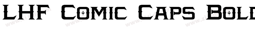 LHF Comic Caps Bold字体转换